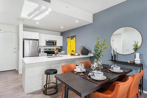 Floor plan 1 Bedroom One Bathroom at Shoreline West