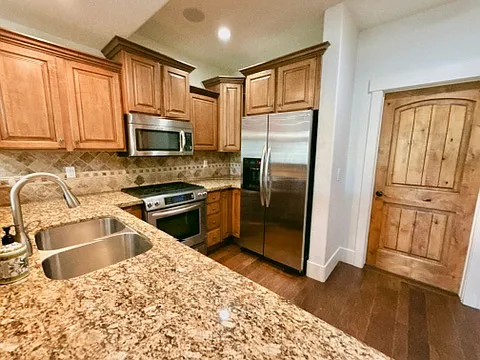 Kitchen and Main floor Bedroom Door