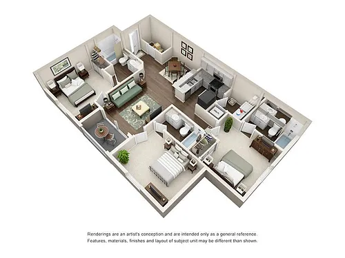 Floor plan C3CR