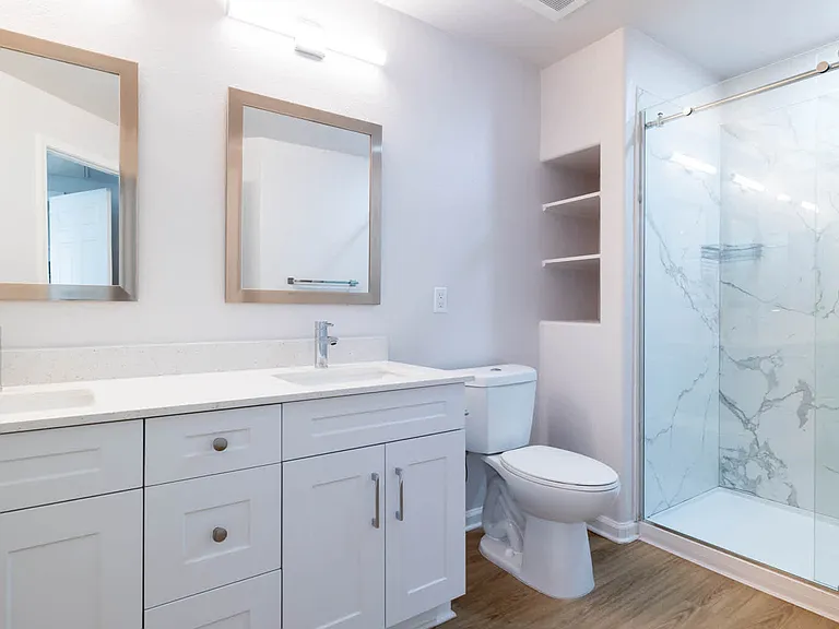Bathroom with Double Vanity