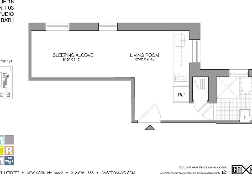 2nd image of 166 W 75th St APT 1603