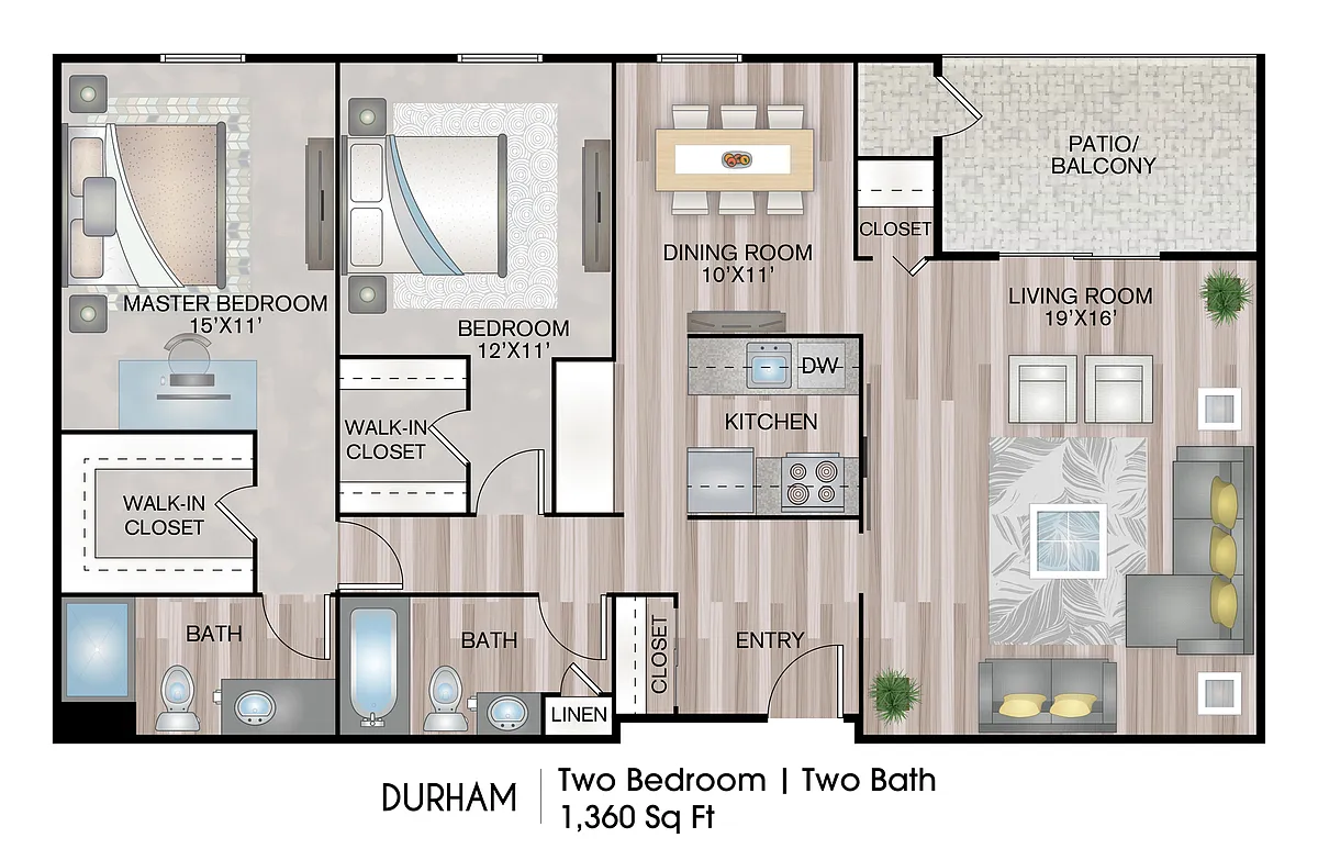Floor plan Durham