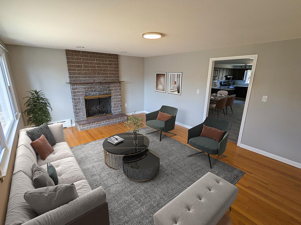 Picture is virtually staged.