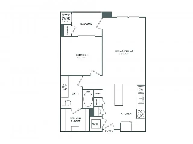 Floor plan The Sunset