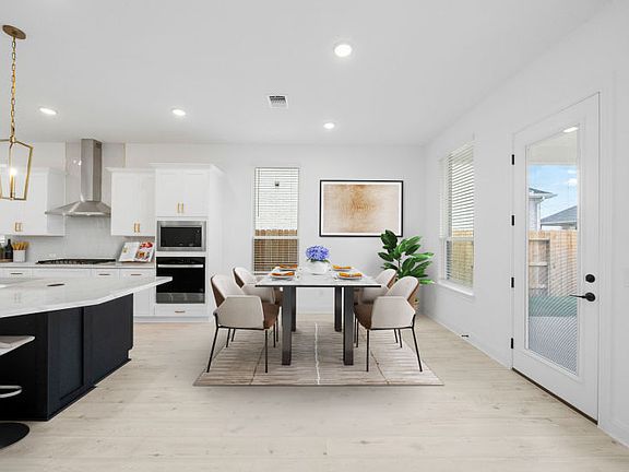 Virtually Staged Dining Room