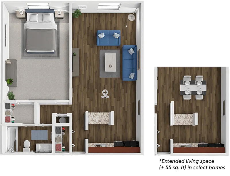 Floor plan Thompson
