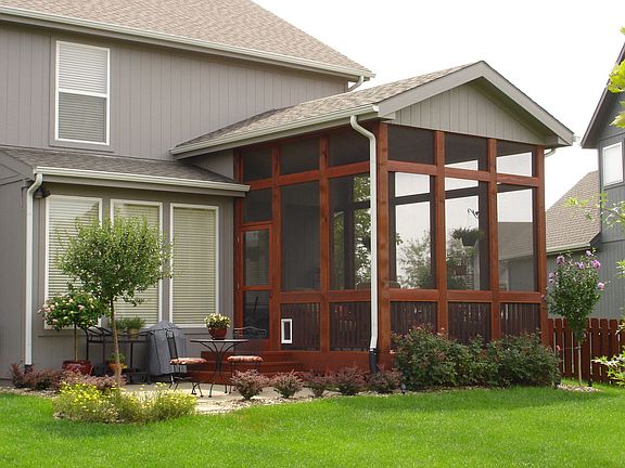 12' x 18' cedar screen deck