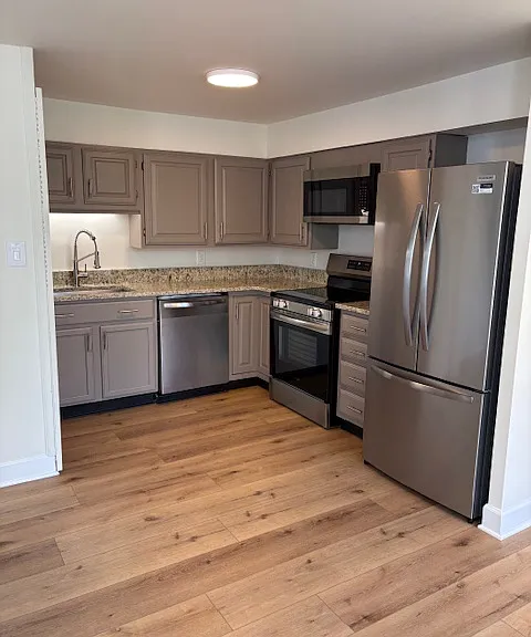 Fully equipped kitchen