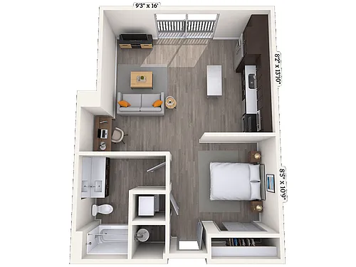 Floor plan S2A