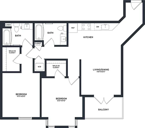 Floor plan B2