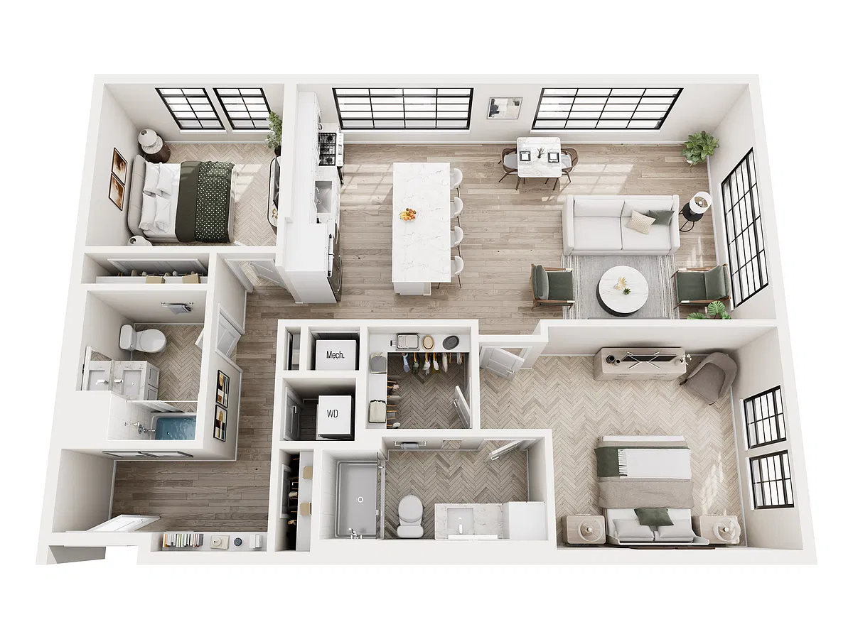 Floor plan B1
