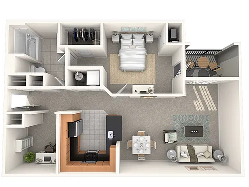 Floor plan A13