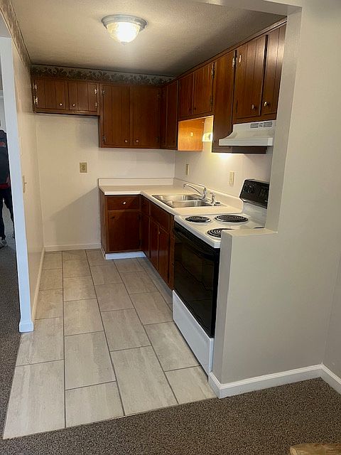 Kitchen - refrigerator not shown but is included