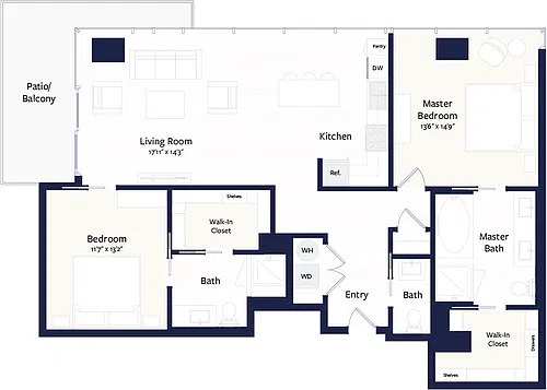 Floor plan B2