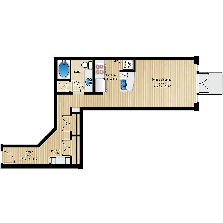 Floor plan Chestnut