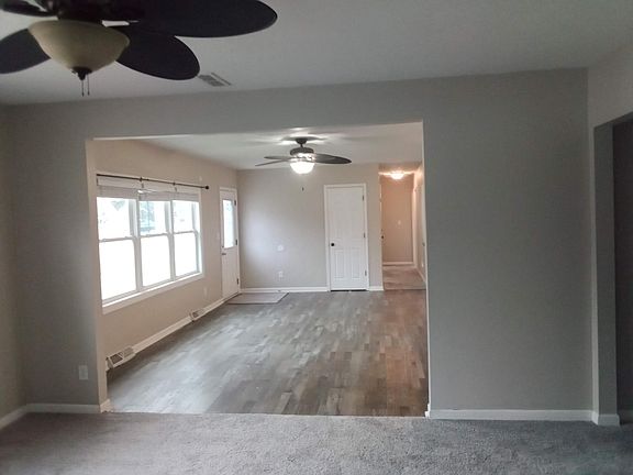 Dining room seen from living room.
