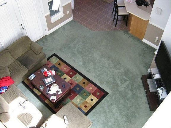 great room from upstairs