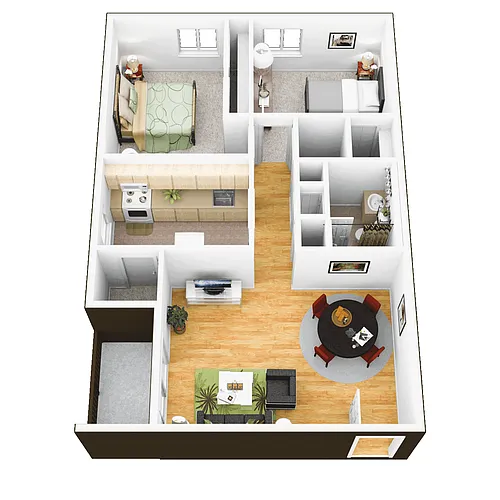 Floor plan 2X1