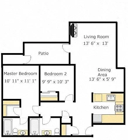 Floor plan B1