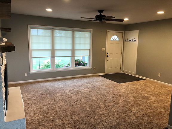 living room, front door entry