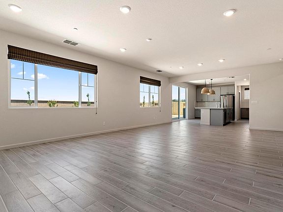 Great room attached to kitchen