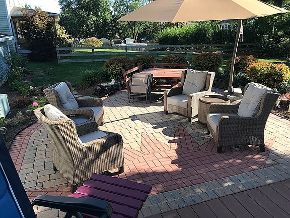 Patio area Taken from deck