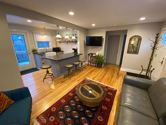 Open floor plan living space