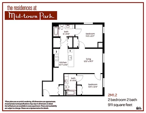 Floor plan 2M12