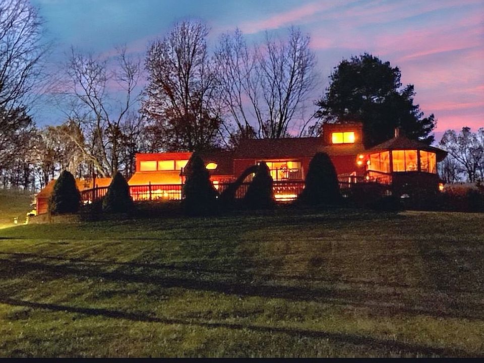 Home at sunset