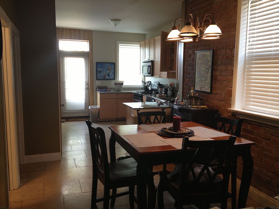 kitchen and dining