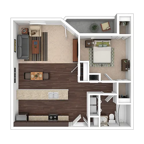 Floor plan A4 River Center