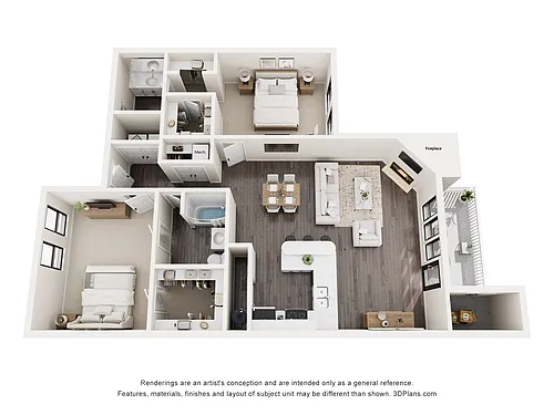Floor plan B1