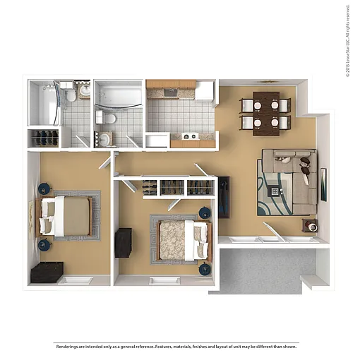 Floor plan 22D