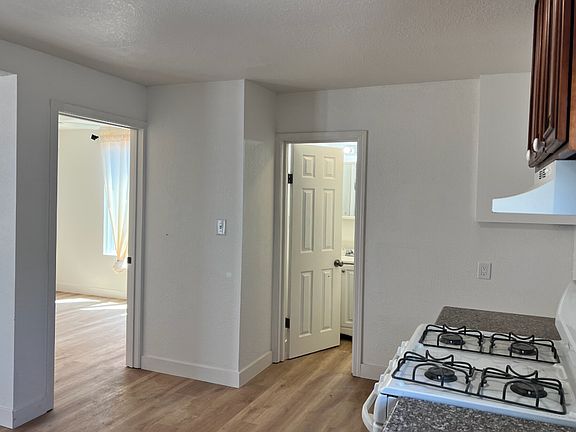Bedroom on left bathroom to the right