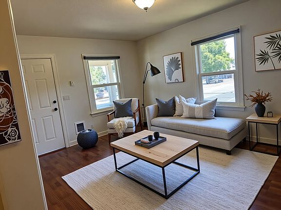 Virtually Staged Living Room
