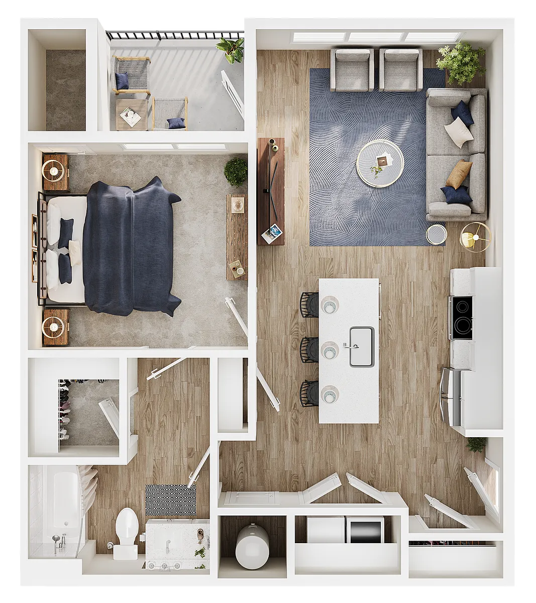 Floor plan A1