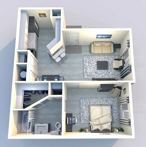 Floor plan The 583