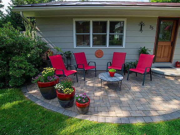 Cozy gathering area.