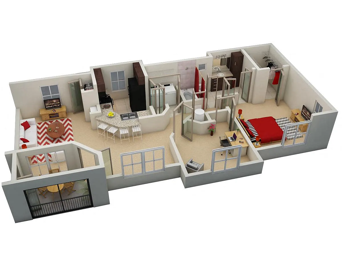 Floor plan Wexford with Den - Garage Included