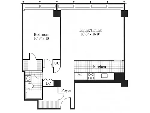 Floor plan Fisher