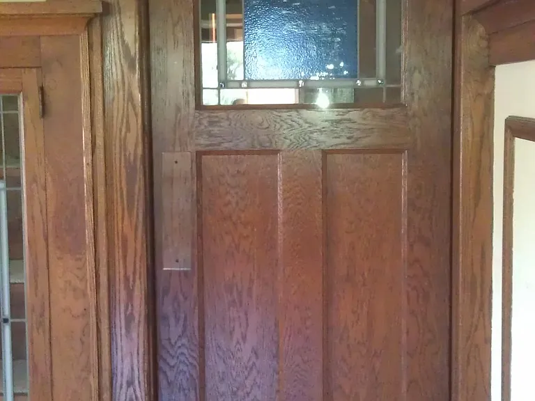 Door to Bedroom and Kitchen