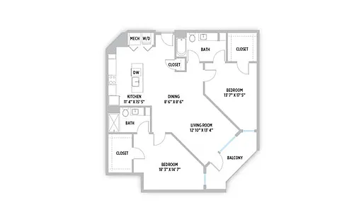 Floor plan Henri