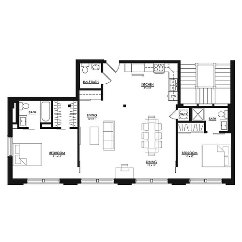 Floor plan Carter-603