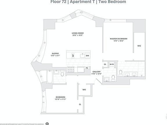 2nd image of 8 Spruce St APT 72T
