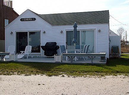 Looking from the beach area