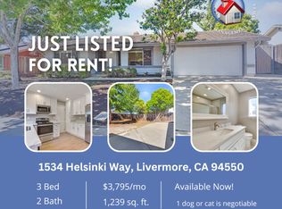 1534 Helsinki Way, Livermore, CA 94550