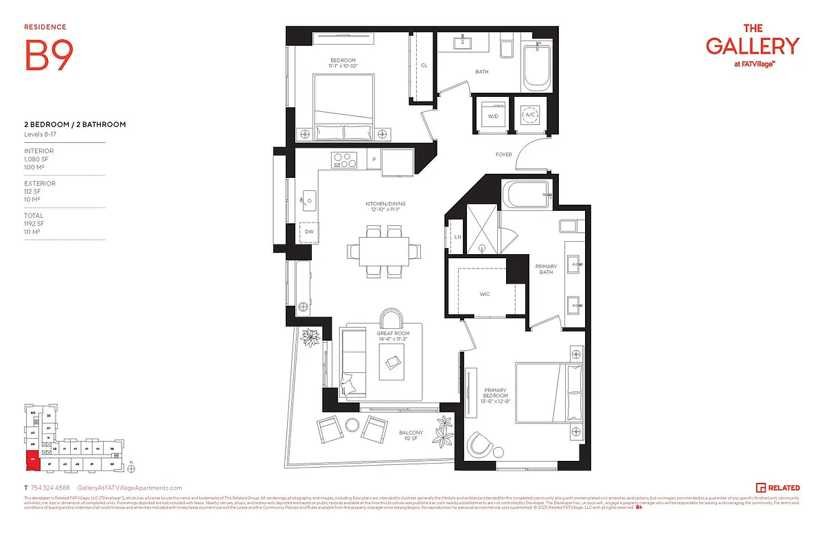 Floor plan B9