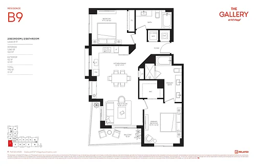 Floor plan B9