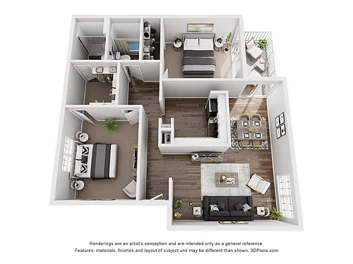Floor plan B2A