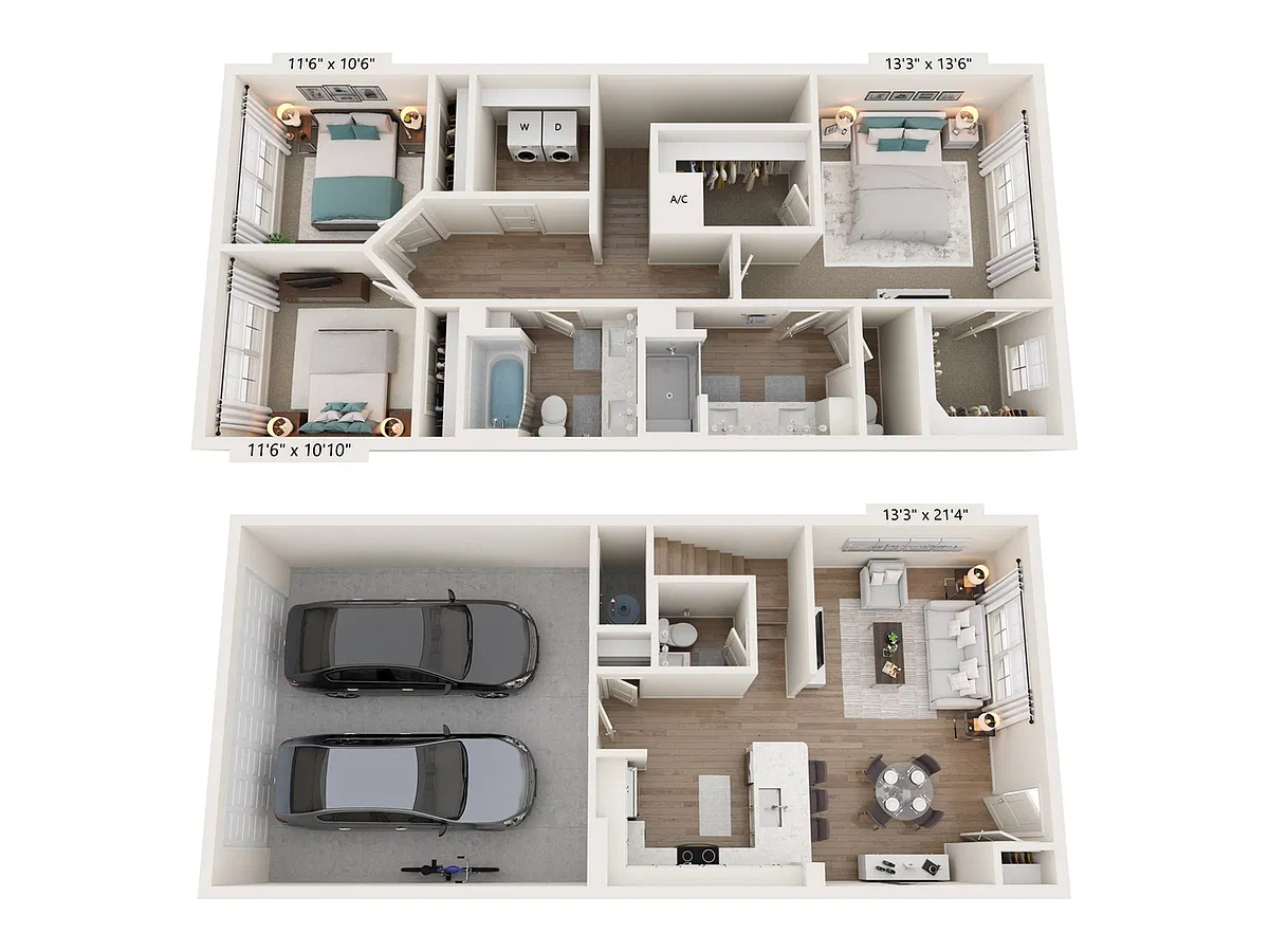 Floor plan TH-1